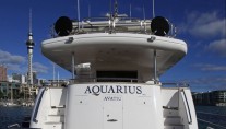 Motor yacht AQUARIUS - Aft View